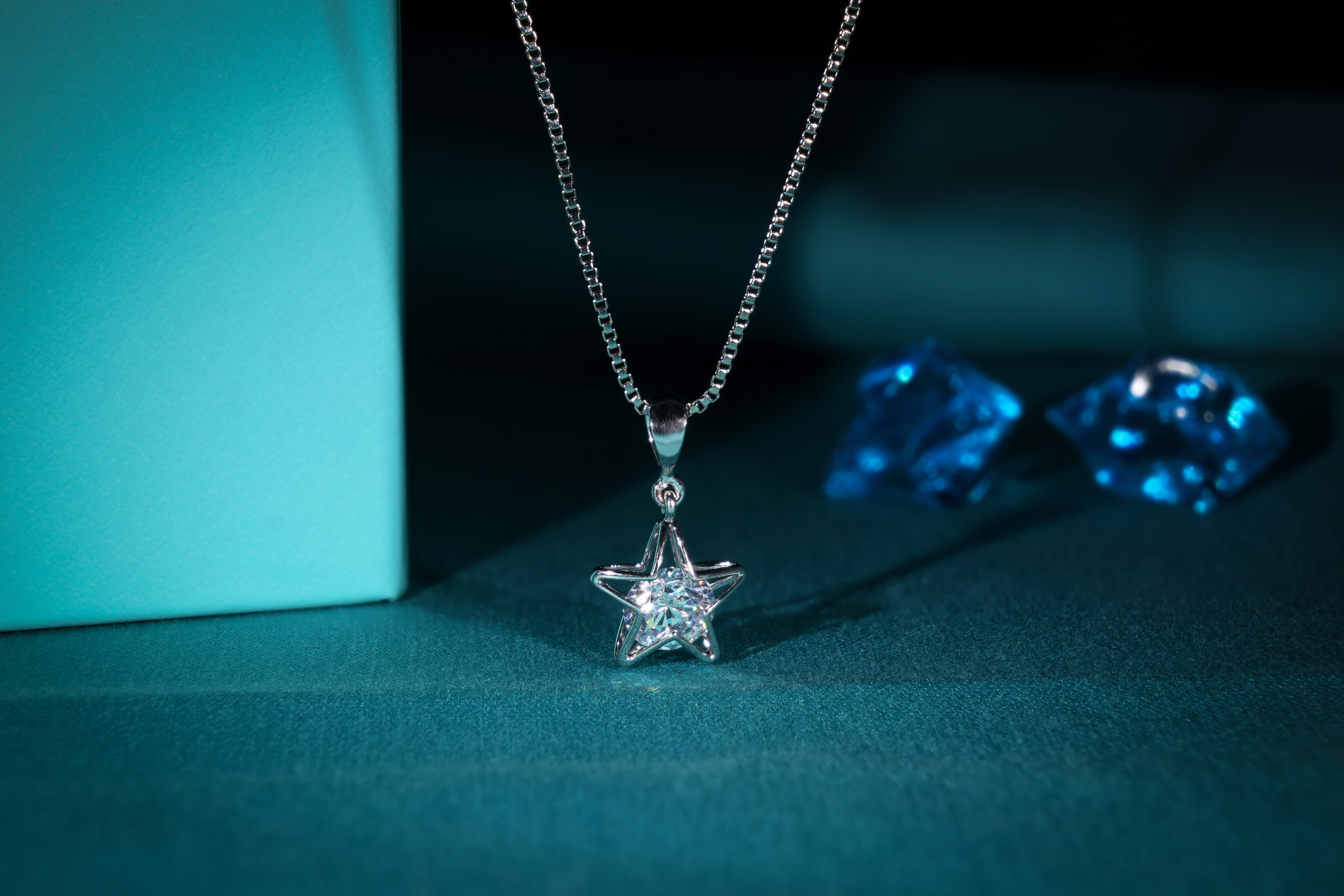 Lab Grown Diamond Star Pendant